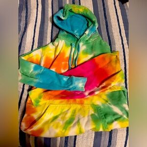 Colorful Tie-Dye Hoodie